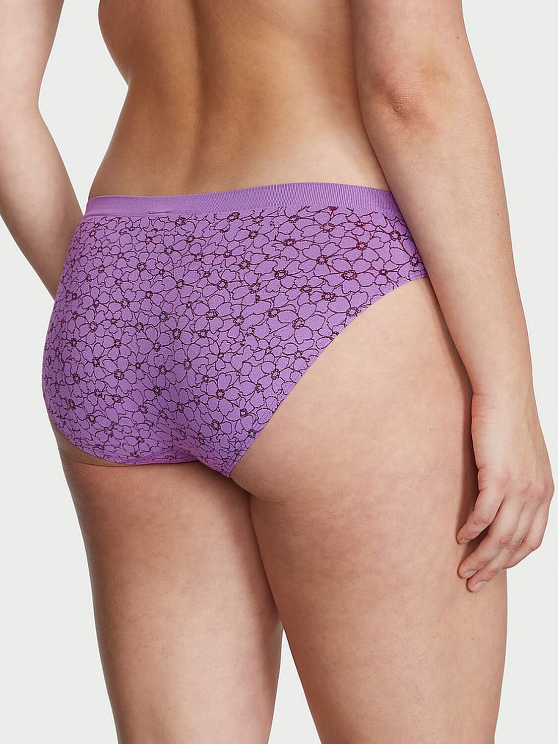 vs Seamless Seamless Bikini Panty Purple Paradise Floral 2 of 3 