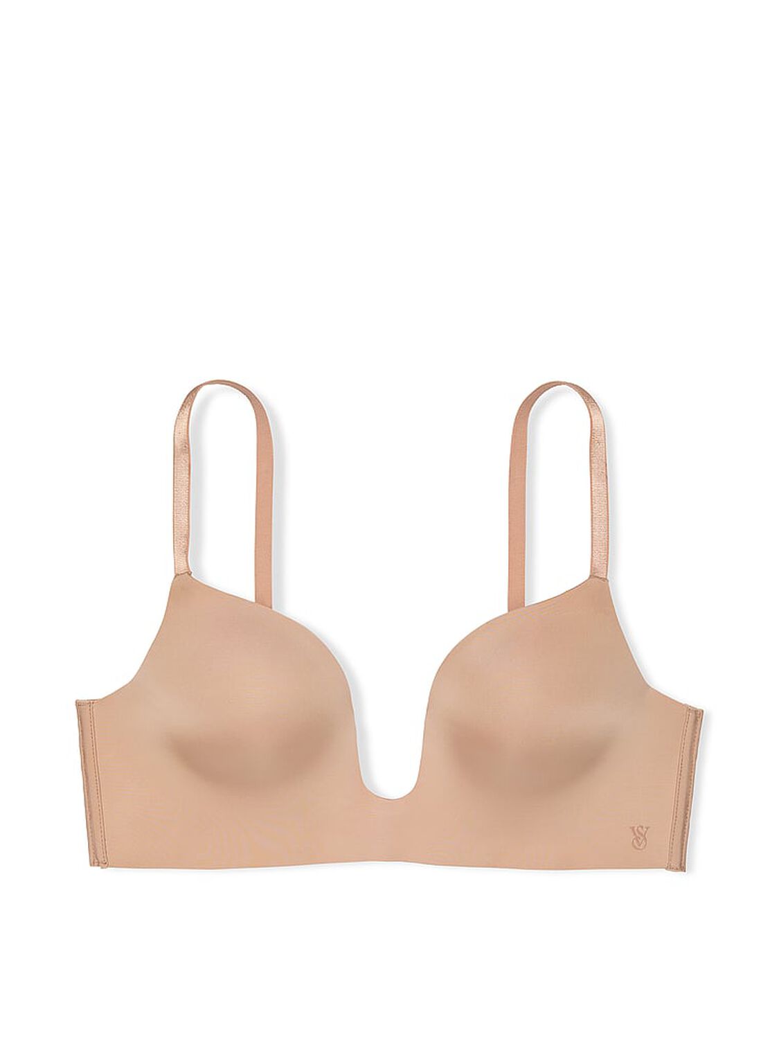 vs Victoria's Secret Bare Plunge Low-Back Bra Praline 3 of 6 
