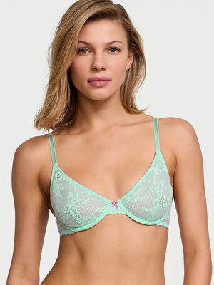 Tease Lace Unlined Demi Bra