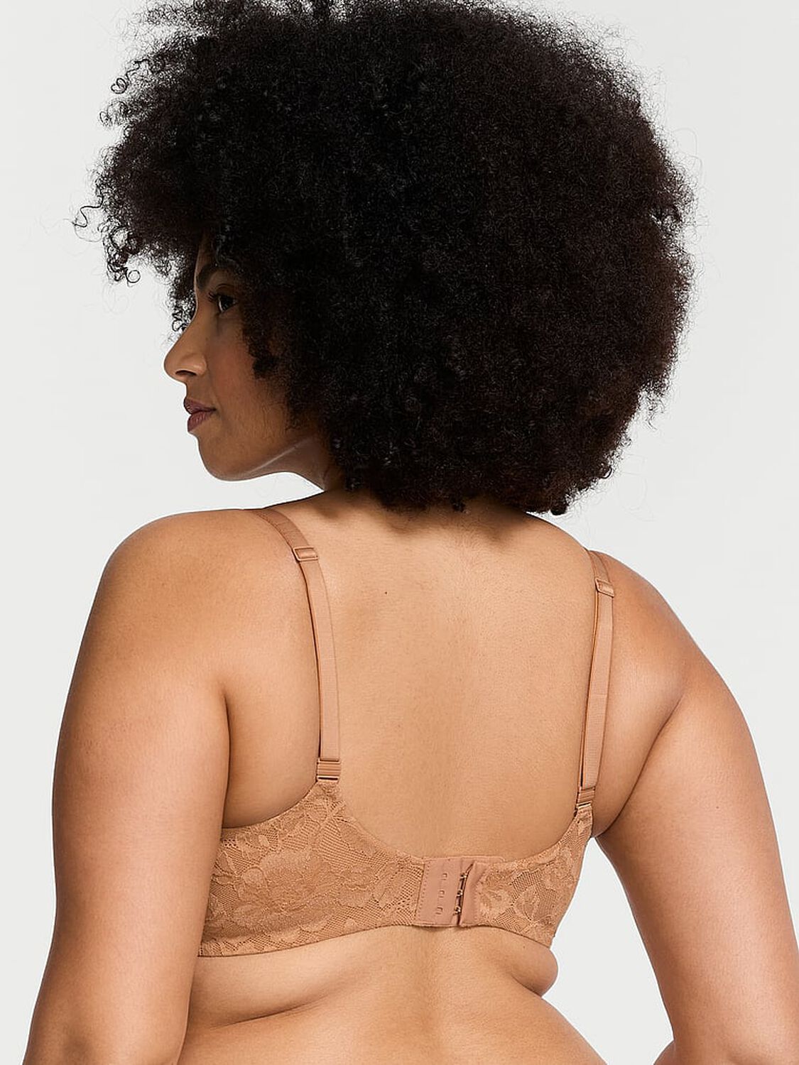 vs Body By Victoria Invisible Lift Full-Coverage Minimizer Bra Toffee 2 of 4 