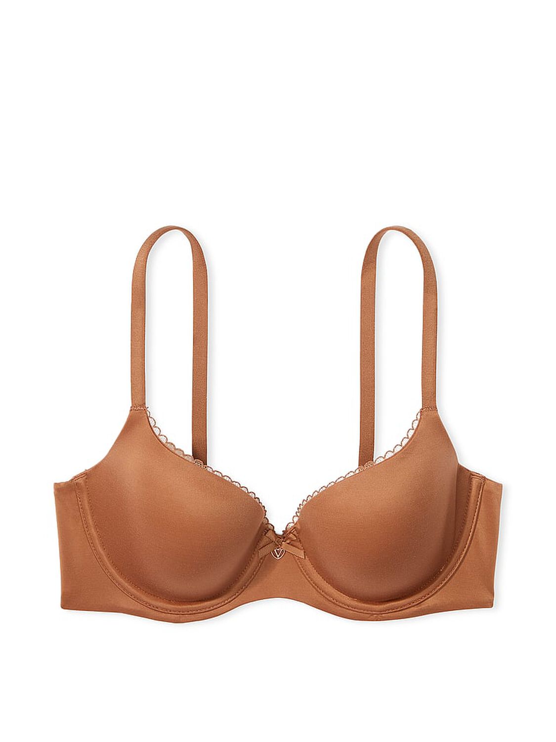 vs Body By Victoria Lightly Lined Smooth Demi Bra Caramel 3 of 4 