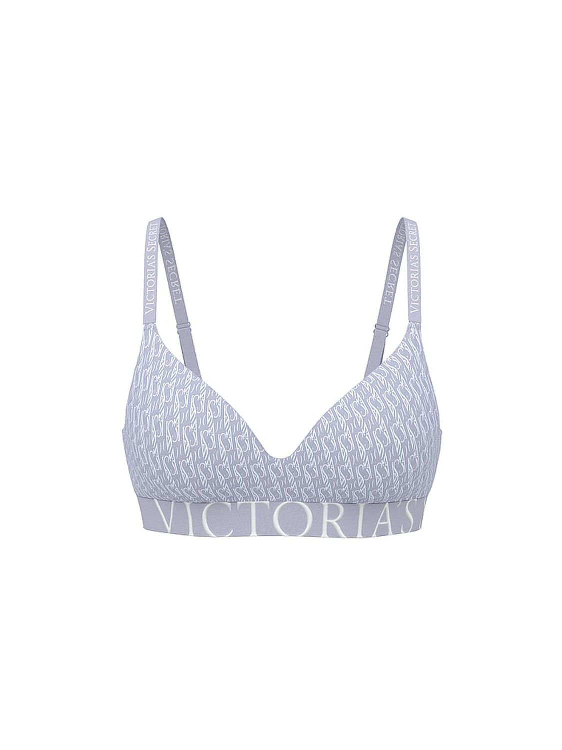 vs The T-Shirt The CoolBra&trade; Lightly Lined Wireless Icy Lavender Logos 3 of 3 