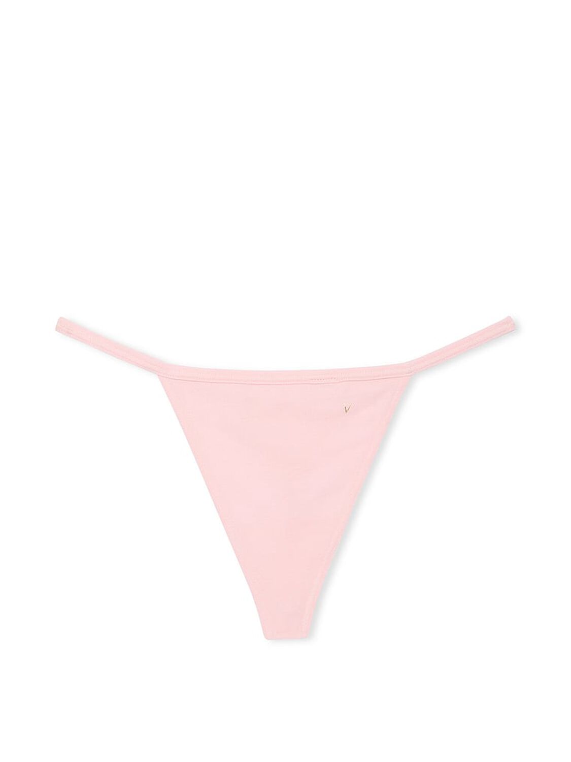 vs Victoria's Secret Stretch Cotton V-String Panty 3 of 3 