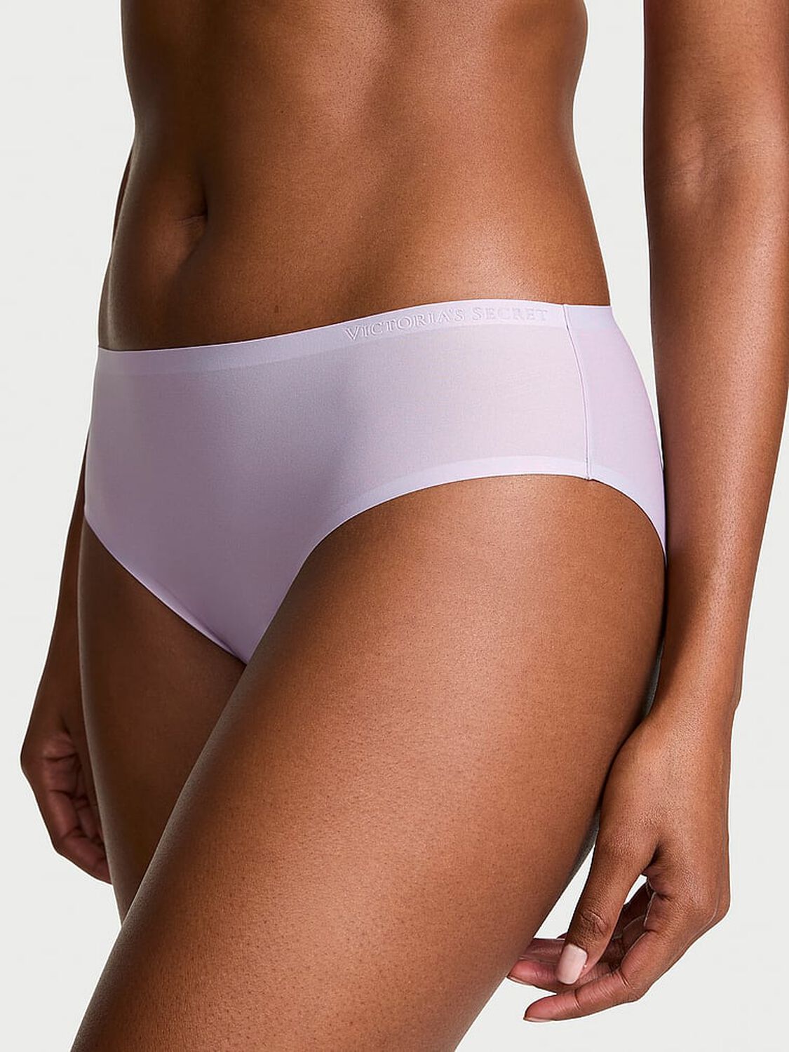 vs Body By Victoria Body by Victoria Flex Mid-Rise Bikini Panty Crystal Lilac 1 of 3 
