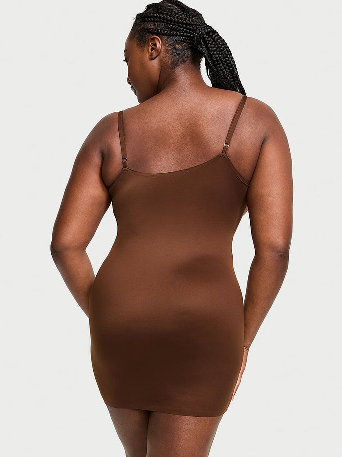 vs Victoria's Secret BODYWEAR by Victoria with FeatherSoft™ Innovation Slip Dress Ganache 2 of 4 