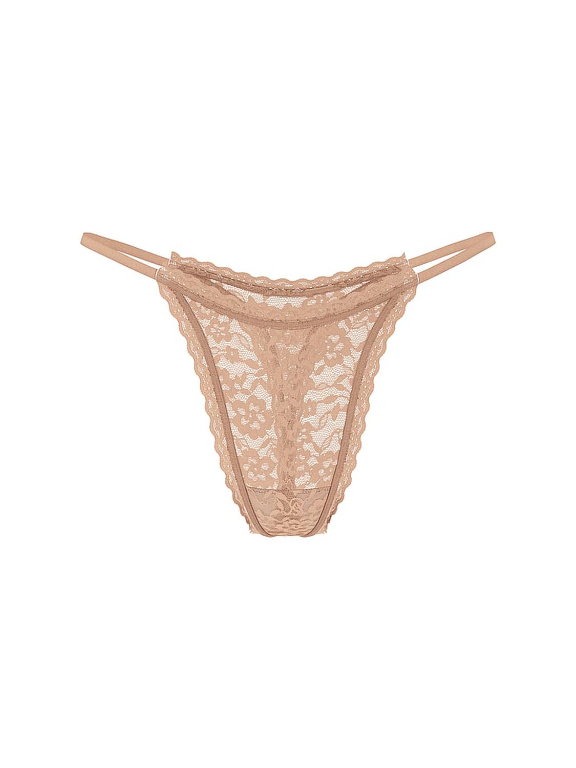 vs The Lacie Lace String Thong Panty Praline 3 of 3 