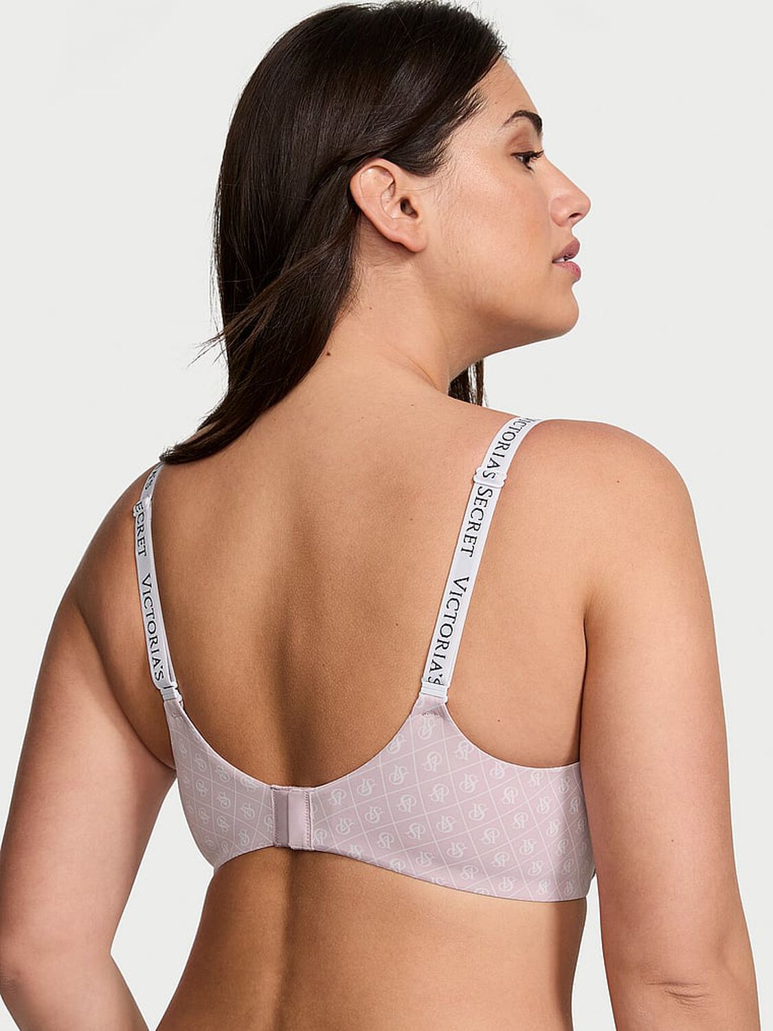 vs The T-Shirt Push-Up Perfect Shape Bra Pink Logo 2 of 3 