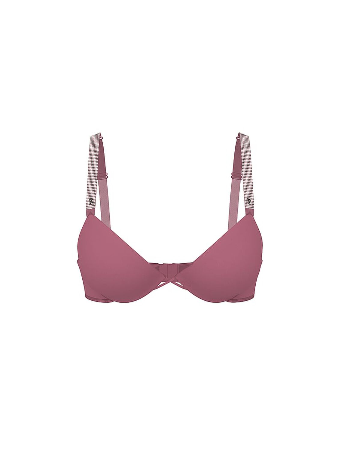 vs Very Sexy Sunset Ombré Shine Strap Lightly Lined Low-Cut Demi Bra Purple Vapor 3 of 3 