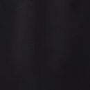 Glazed Satin Shine Long Pajama Set, Pure Black, swatch