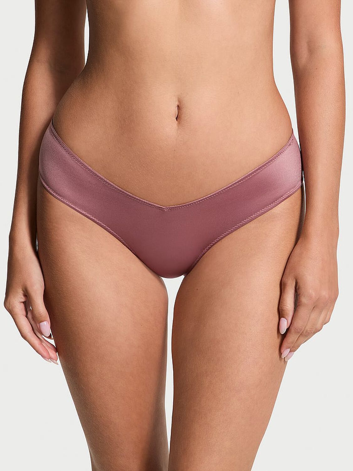 vs Very Sexy Strappy Back High-Leg Cheeky Panty Vintage Rose 1 of 3 