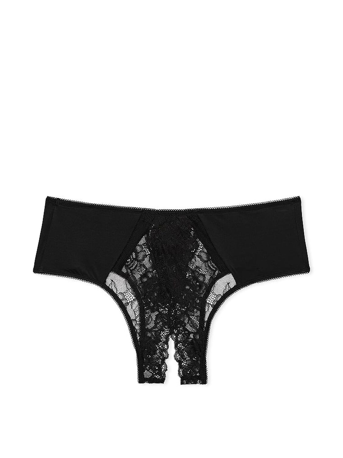 vs Very Sexy Rose Lace Crotchless Cheeky Panty 3 of 3 
