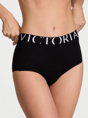 Exploded Logo Cotton Modern Brief Panty