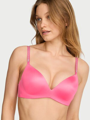 So Obsessed Shine Strap Wireless Push-Up Bra