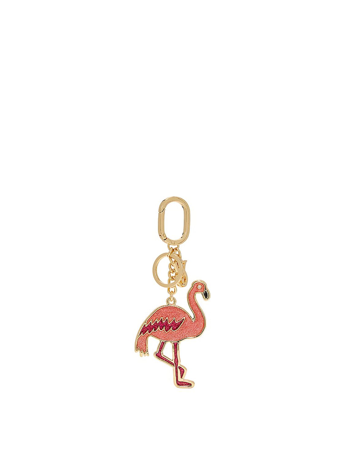 vs Victoria's Secret Flamingo Bag Charm Keychain Flamingo 1 of 2 
