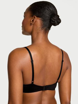 Tassel Sparkle Open-Cup Plunge Demi Bra