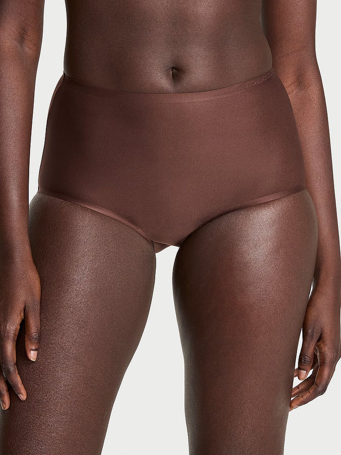 vs Body By Victoria Body by Victoria Flex Mid-Rise Modern Brief Panty Ganache 1 of 1 