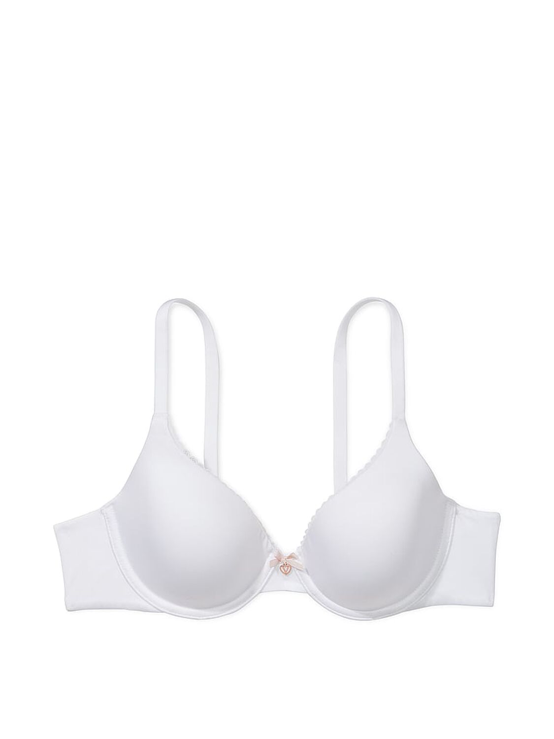 vs Body By Victoria Lightly Lined Full-Coverage Smooth Bra White 3 of 3 