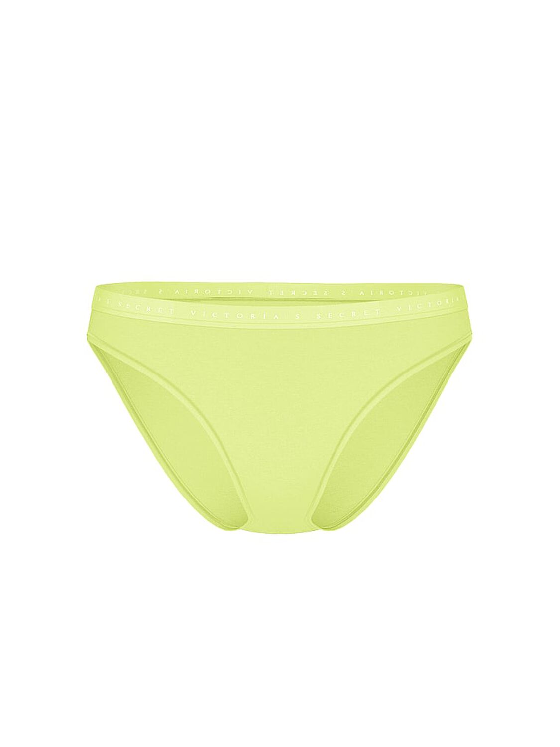 vs Victoria's Secret Body by Victoria Stretch Cotton Bikini Panty Sparkling Lime 3 of 3 