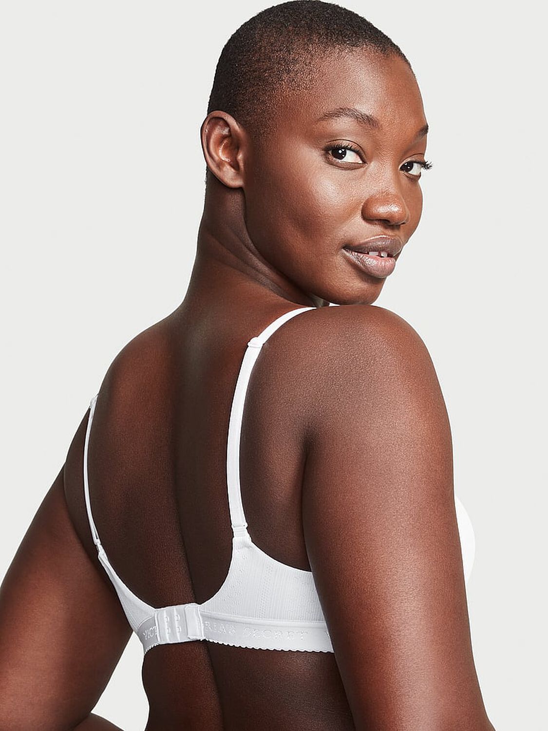 vs The T-Shirt Push-Up Perfect Shape Bra Vs White 2 of 3 