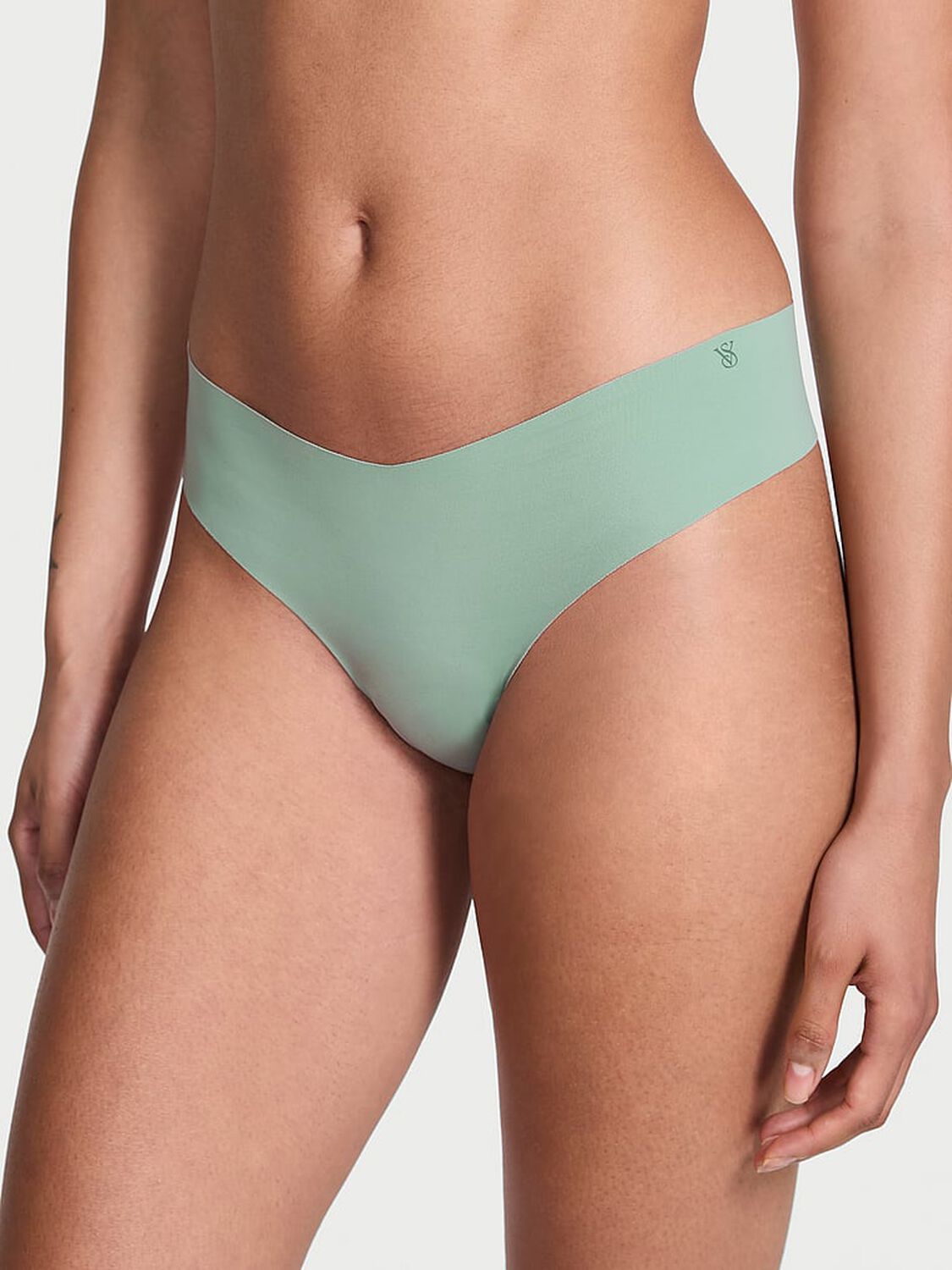 vs No-Show No-Show Thong Panty Seasalt Green 1 of 3 