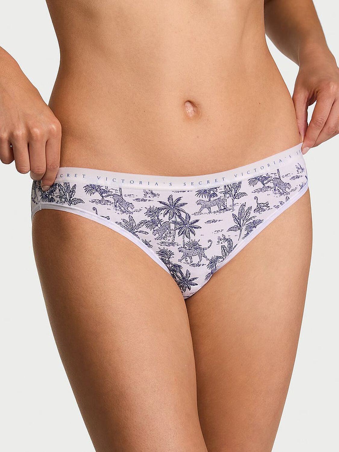 vs Victoria's Secret Stretch Cotton Bikini Panty Print 1 of 3 