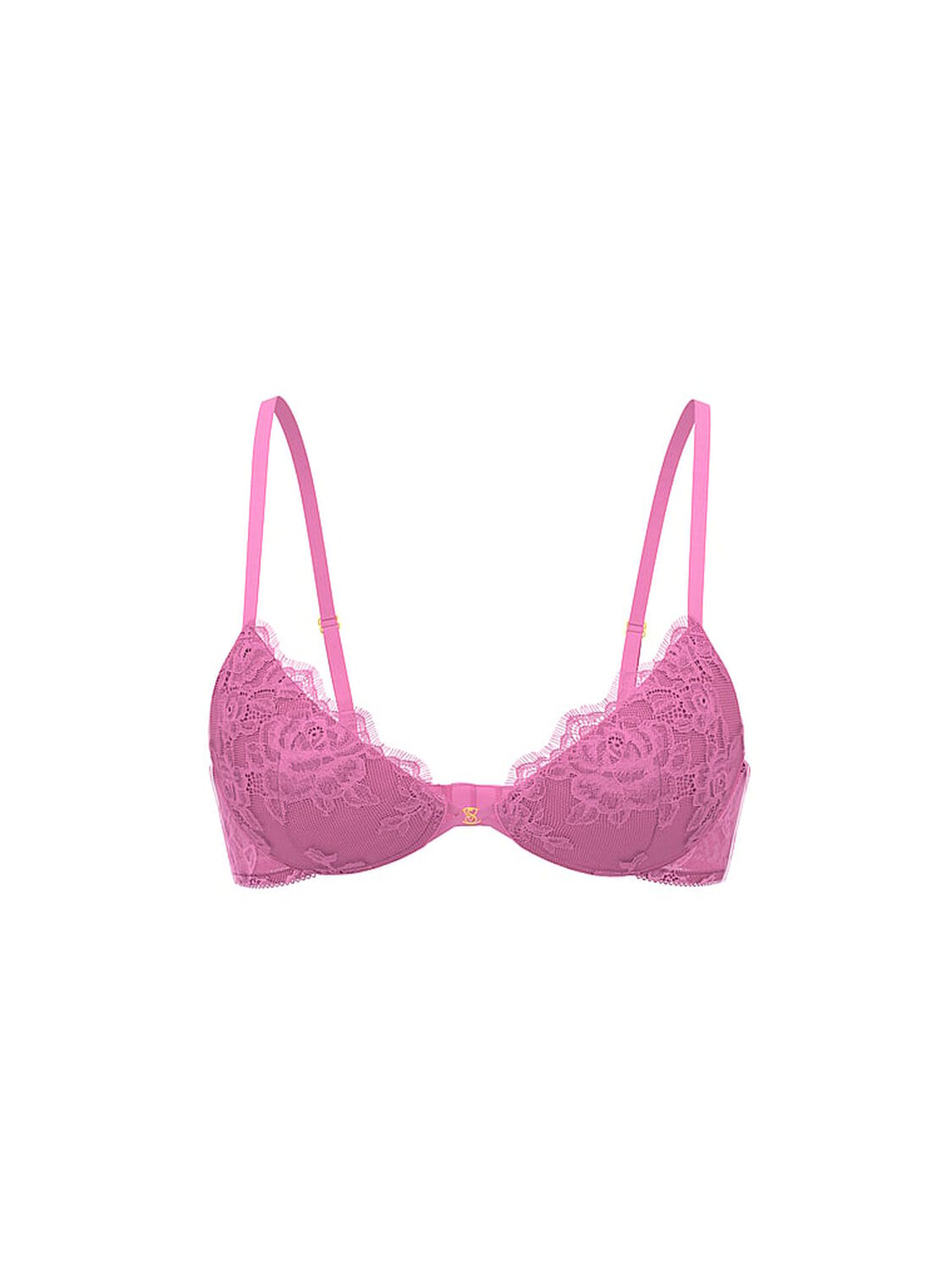 vs Very Sexy Rose Lace Push-Up Bra Playful Rose 3 of 3 