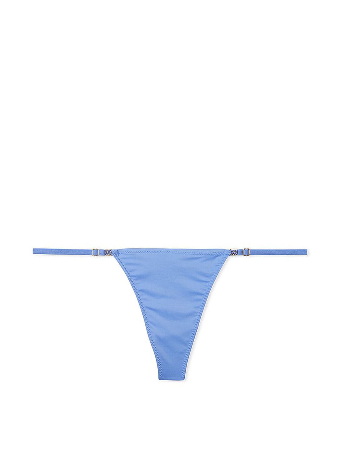vs Love Cloud Adjustable String Thong Panty Blue Bonnet 3 of 4 