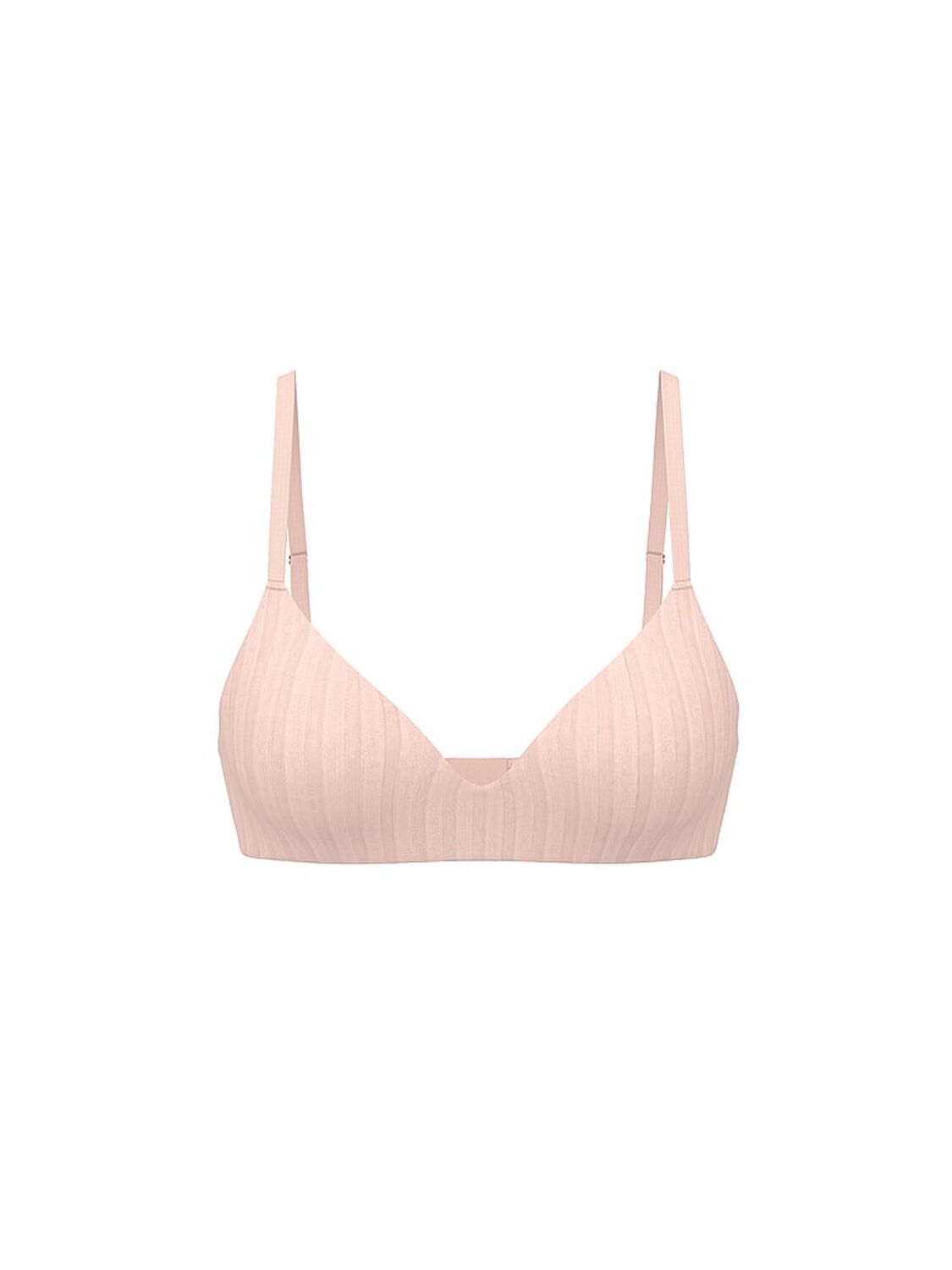 vs Body By Victoria FlexFactor Lightly Lined Plunge Demi Bra Purest Pink 1 of 1 