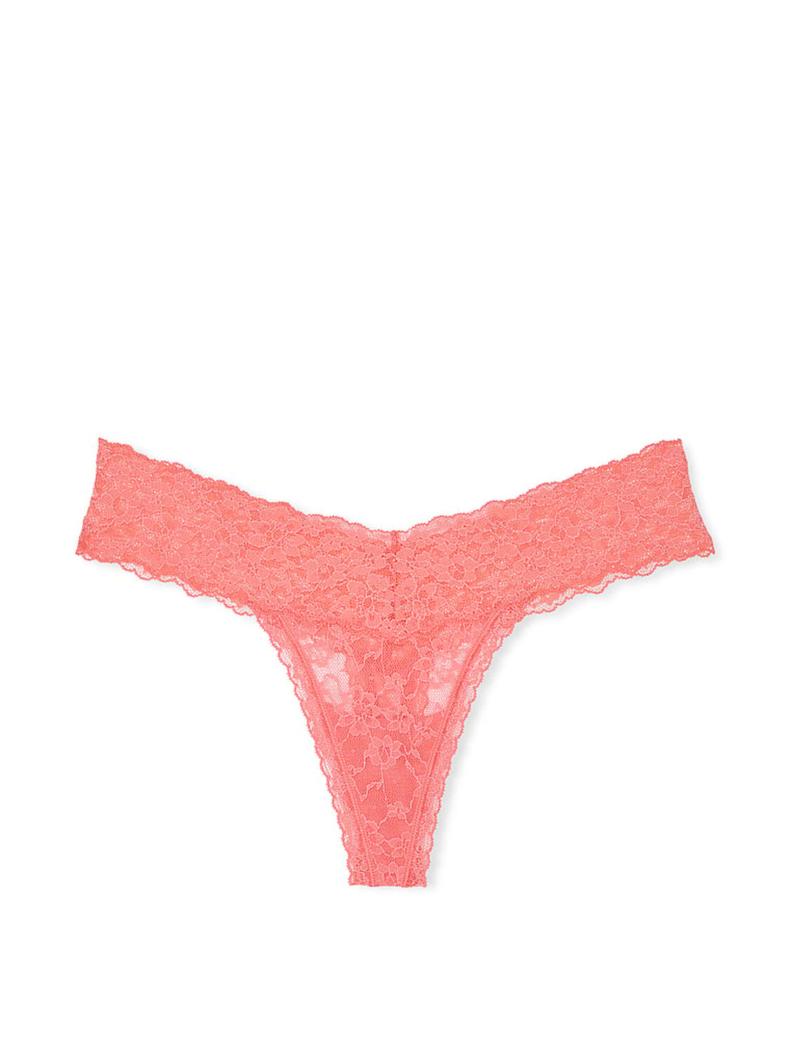 vs The Lacie Lace Thong Panty Coral 3 of 3 