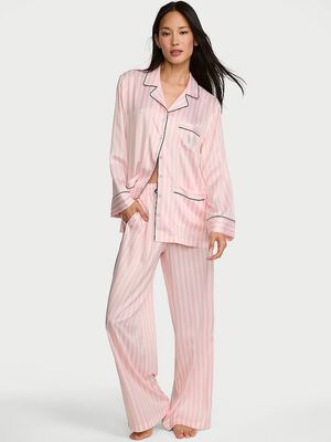 VSFS '26 Signature Satin Long Pajama Set