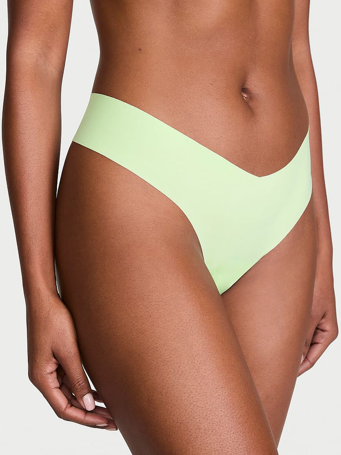 vs No-Show No-Show Thong Panty Aloe Glow 1 of 3 