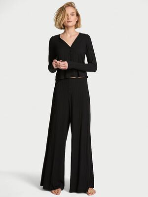 SoSoft&trade; Modal Ultra-Fine Henley Top & Pant Set
