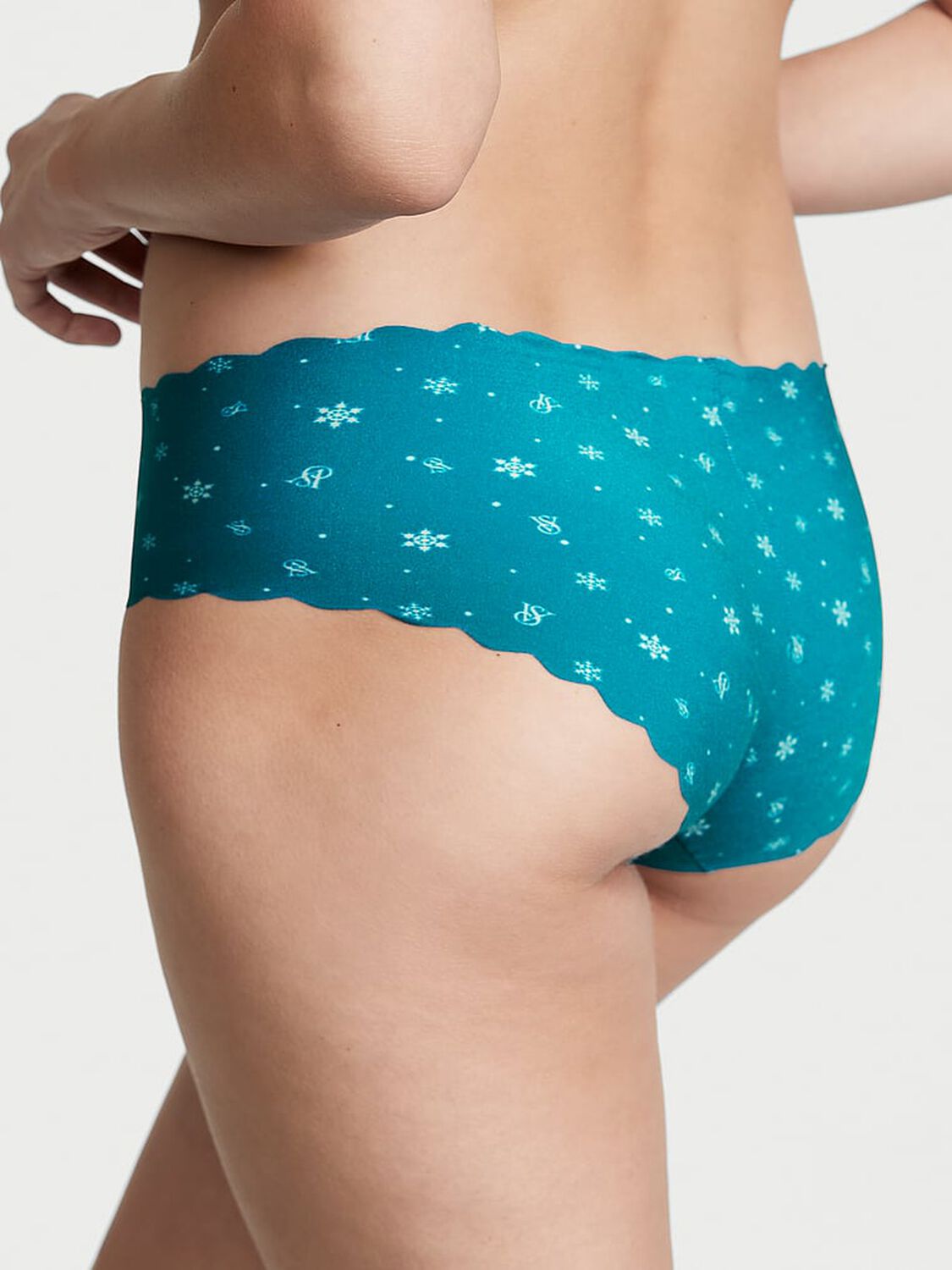 vs No-Show No-Show Hiphugger Panty Evening Tide Snowflakes 2 of 3 