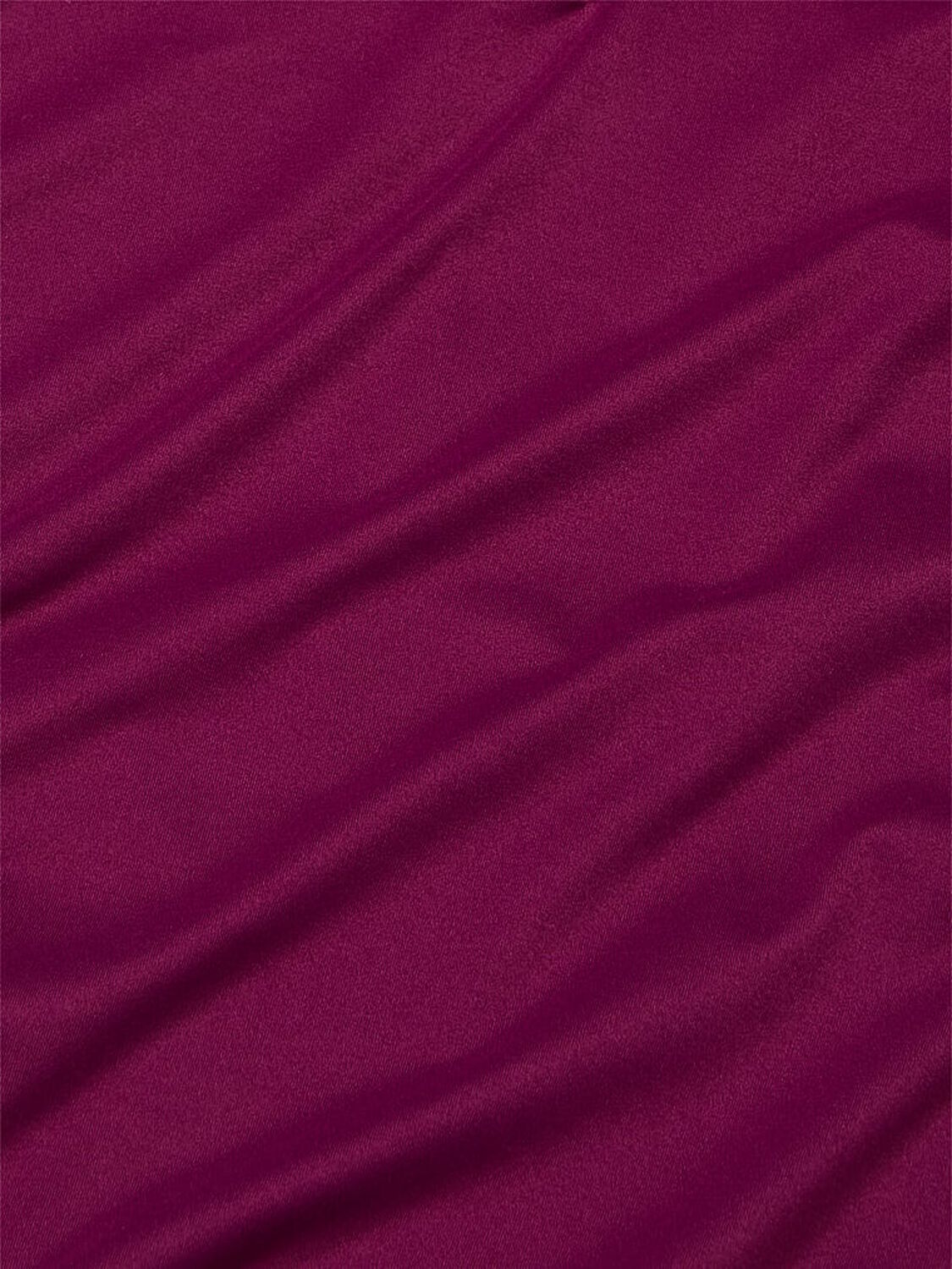 vs Victoria's Secret BODYWEAR by Victoria with FeatherSoft™ Innovation V-Neck Bodysuit Plum Rouge 4 of 4 