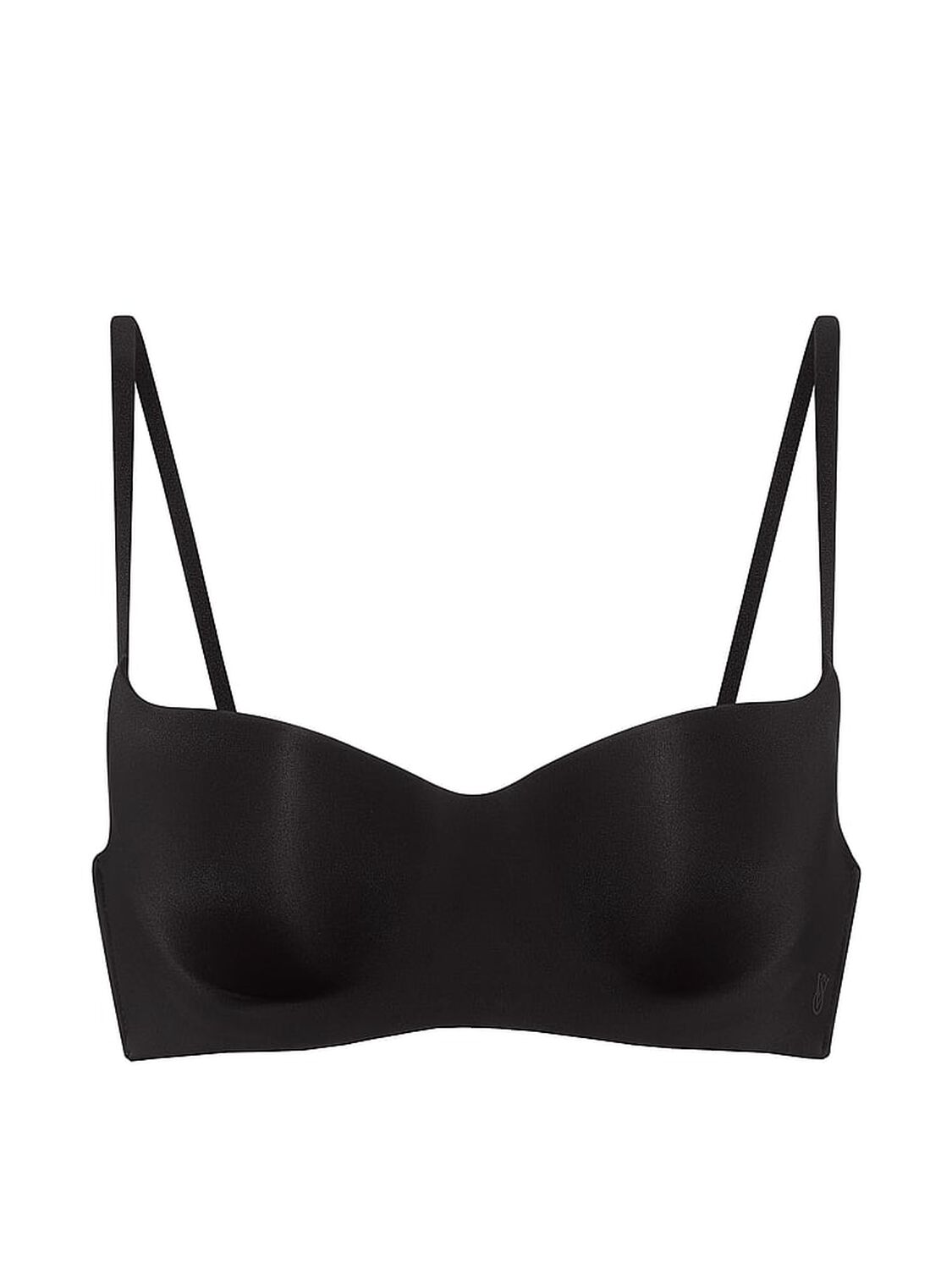 vs The T-Shirt Smooth Lightly Lined Balconette Bra Black 3 of 3 