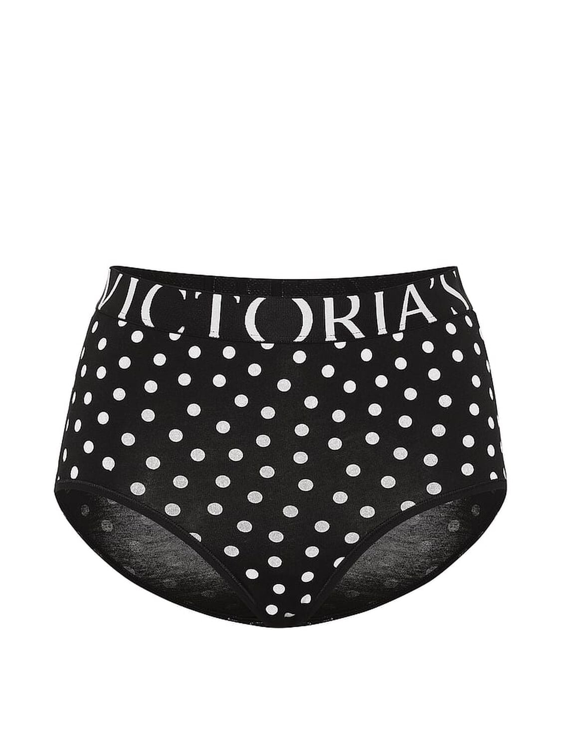 vs Cotton Exploded Logo Cotton Modern Brief Panty Black Dots 3 of 3 