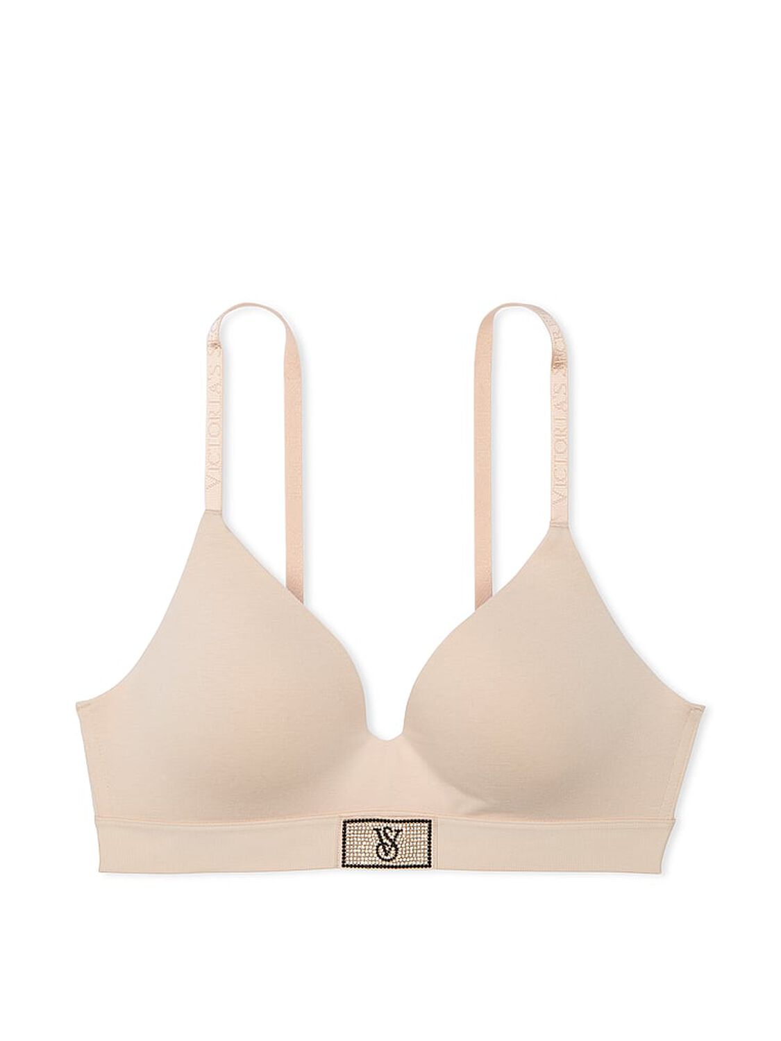 vs The T-Shirt Shine Patch Lightly Lined Wireless Bra 3 of 4 