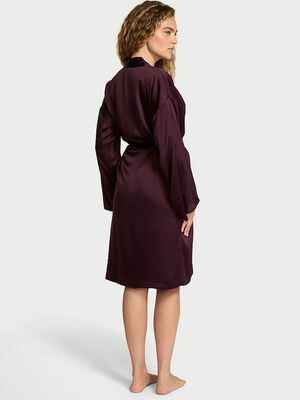 Satin Midi Robe