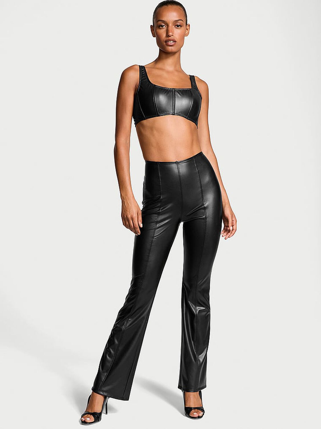 vs Victoria's Secret Faux Leather Pants 4 of 4 