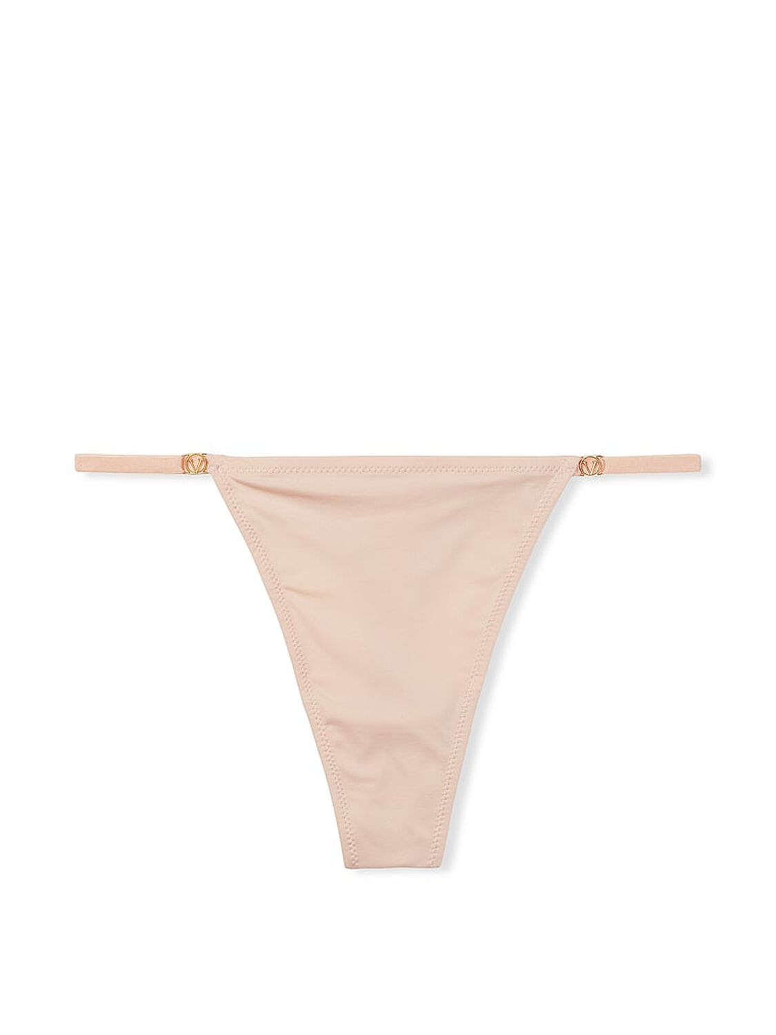 vs Love Cloud Adjustable String Thong Panty Marzipan 3 of 4 