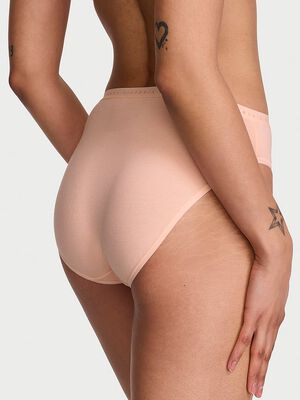Stretch Cotton High-Leg Brief Panty