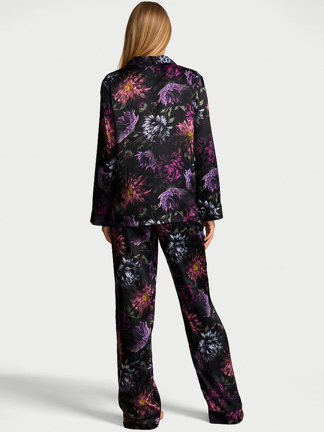 vs Victoria's Secret Glazed Satin Long Pajama Set 2 of 2 
