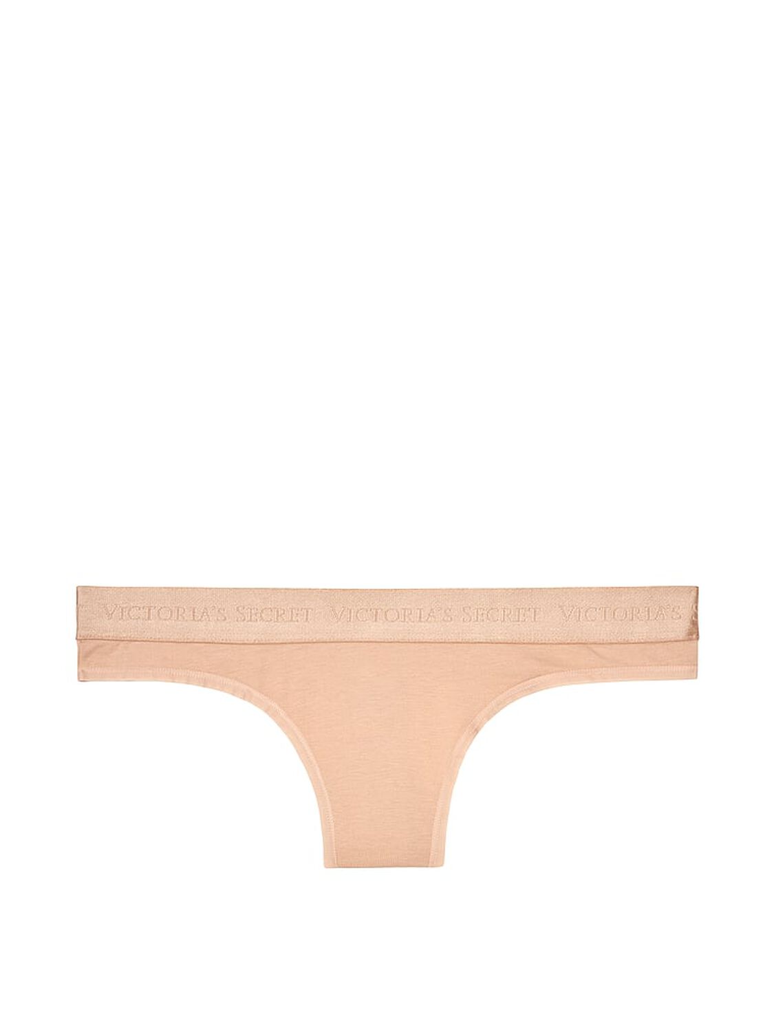 vs Victoria's Secret Stretch Cotton Logo Thong Panty Cameo 3 of 3 