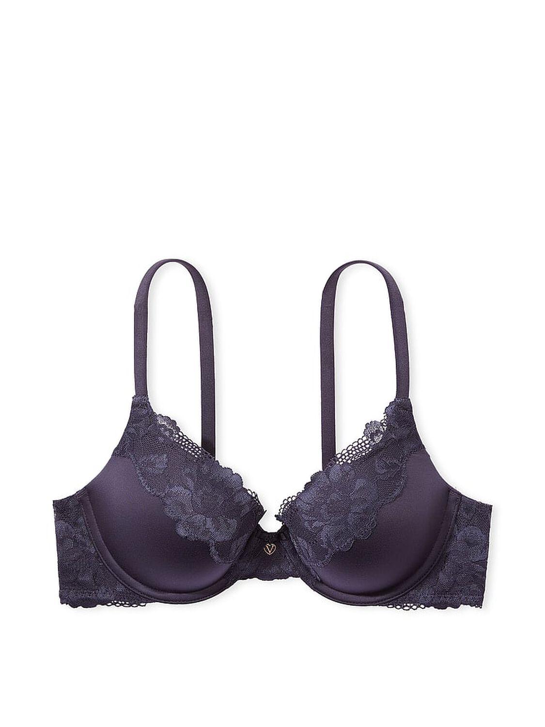 vs Body By Victoria Perfect Shape Push-Up Lace-Trim Bra 3 of 4 