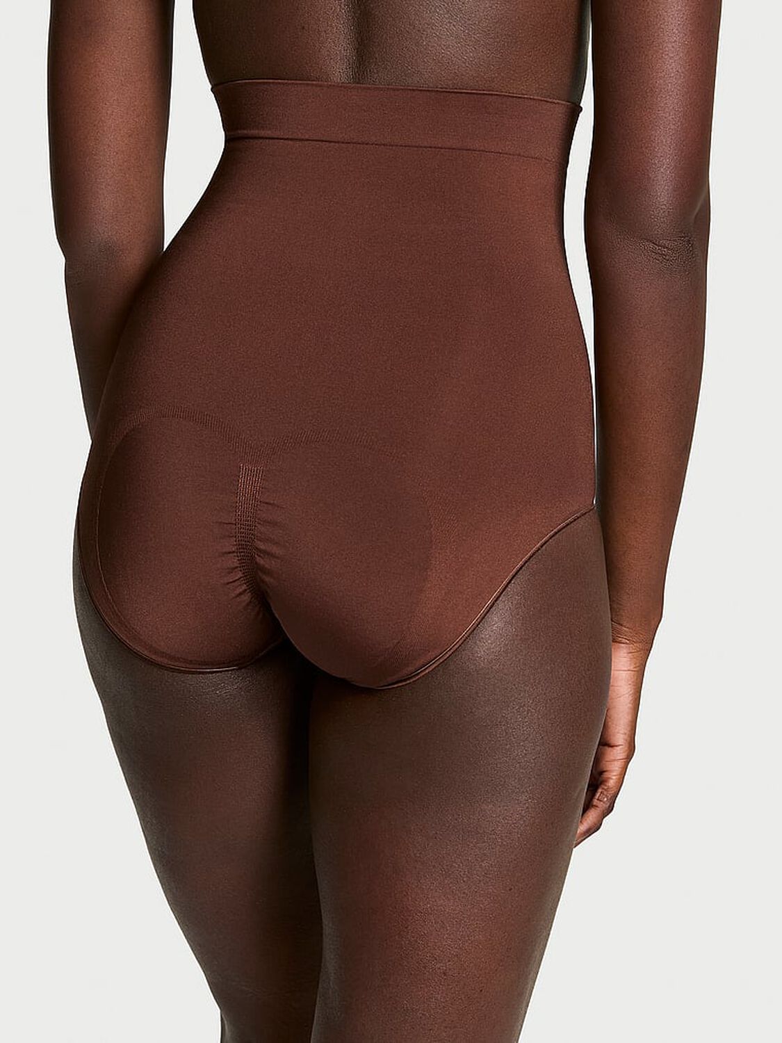 vs Victoria's Secret Shapewear by Victoria SeamlessShaping™ High-Waist Brief Panty Ganache 2 of 4 