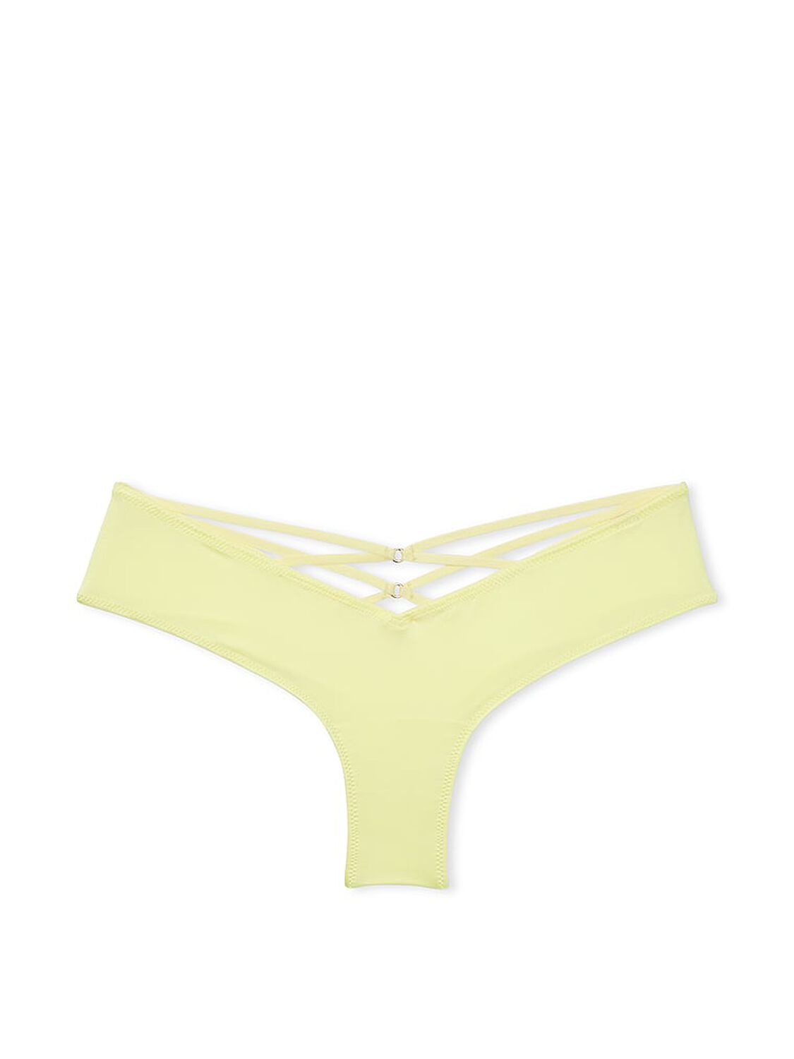 vs Very Sexy Strappy Back High-Leg Cheeky Panty Citron Glow 3 of 4 