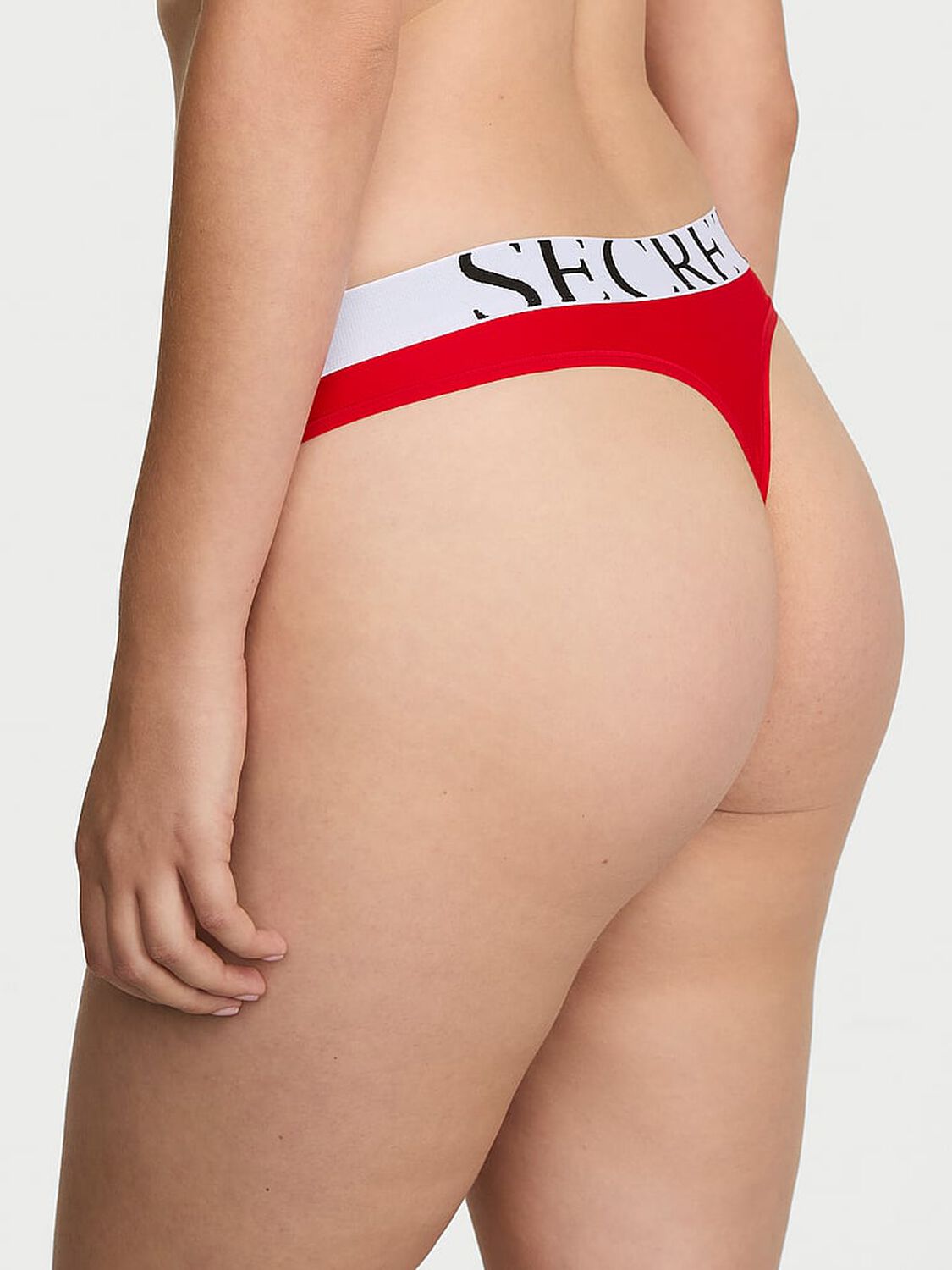vs Cotton Cool Thong Panty Lipstick 2 of 3 