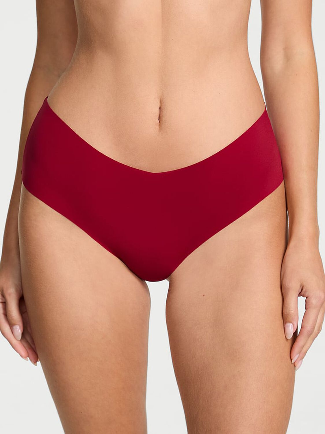 vs No-Show No-Show Strappy Cheeky Panty Red Lacquer 2 of 3 
