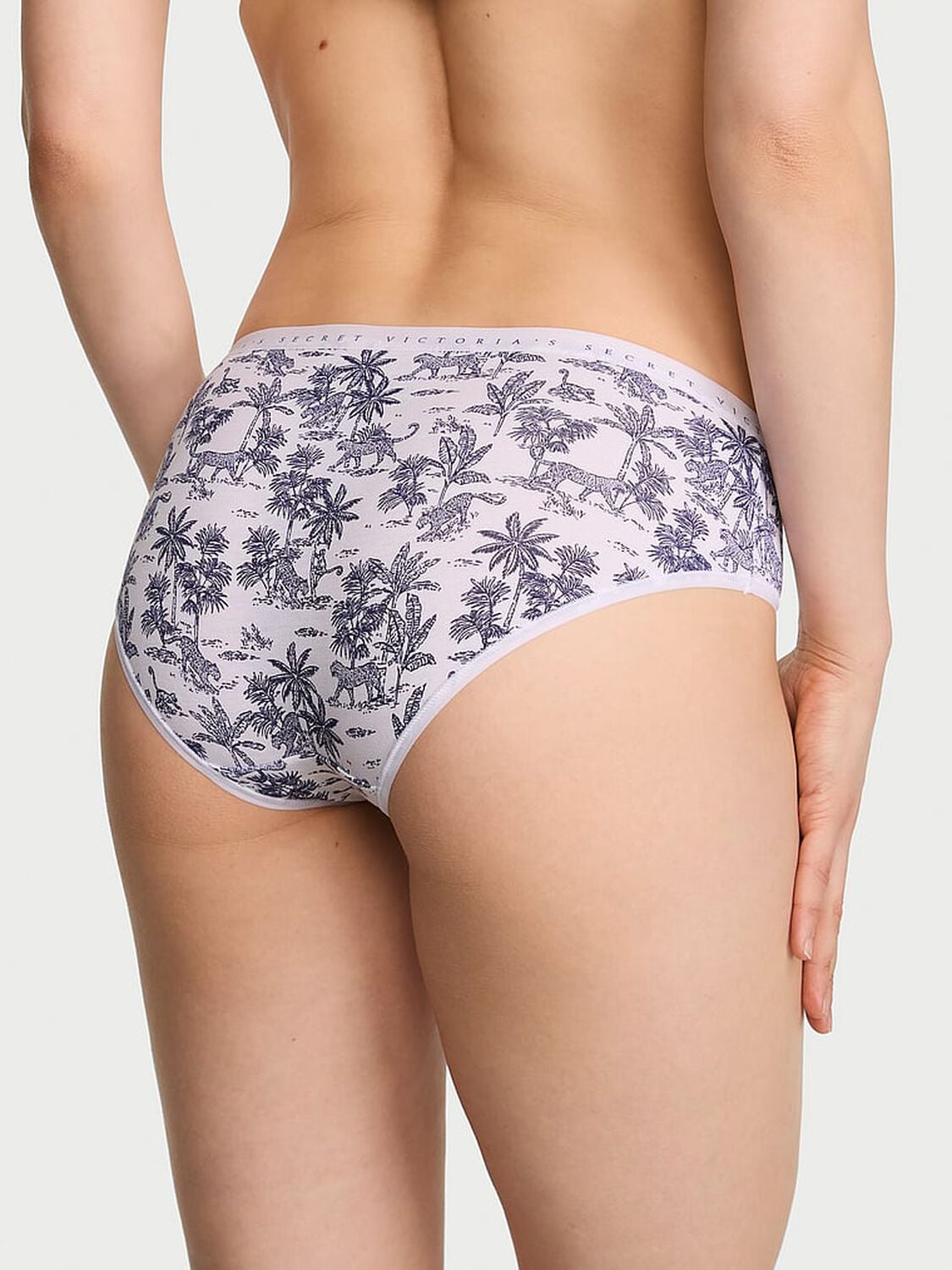 vs Victoria's Secret Stretch Cotton Hiphugger Panty Print 2 of 3 