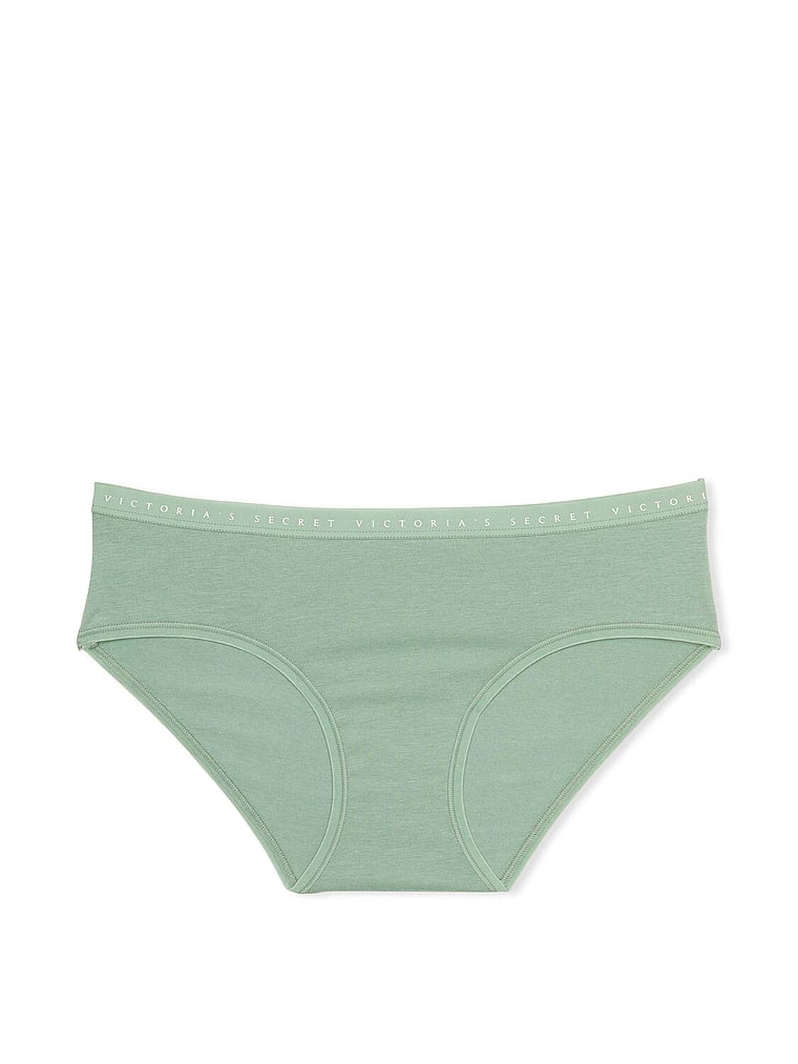 vs Victoria's Secret Stretch Cotton Hiphugger Panty Seasalt Green 3 of 3 